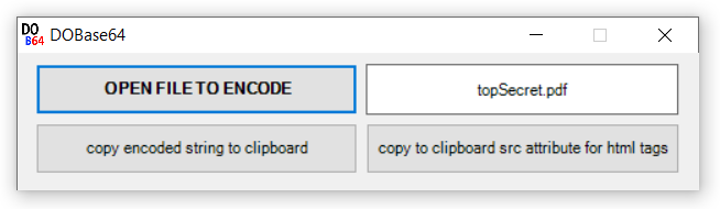 DOBase64 Screenshot