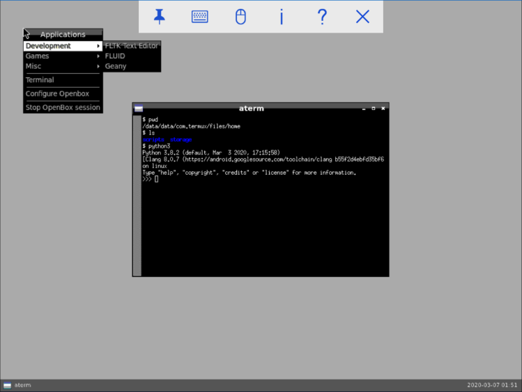 Openbox Screenshot