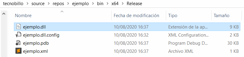 Archivo ejemplo.dll